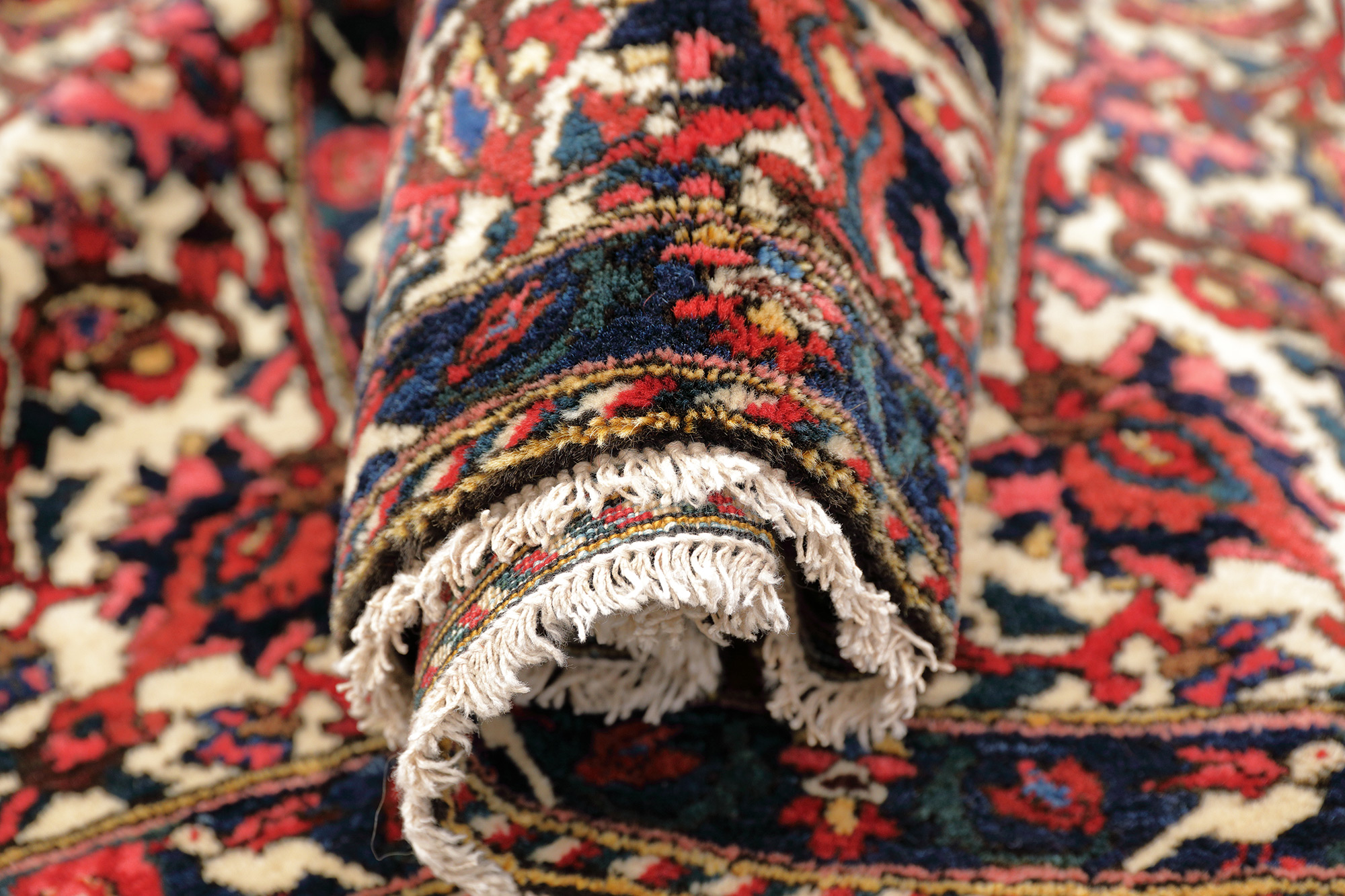 Bachtiar Perserteppich alt | Wolle