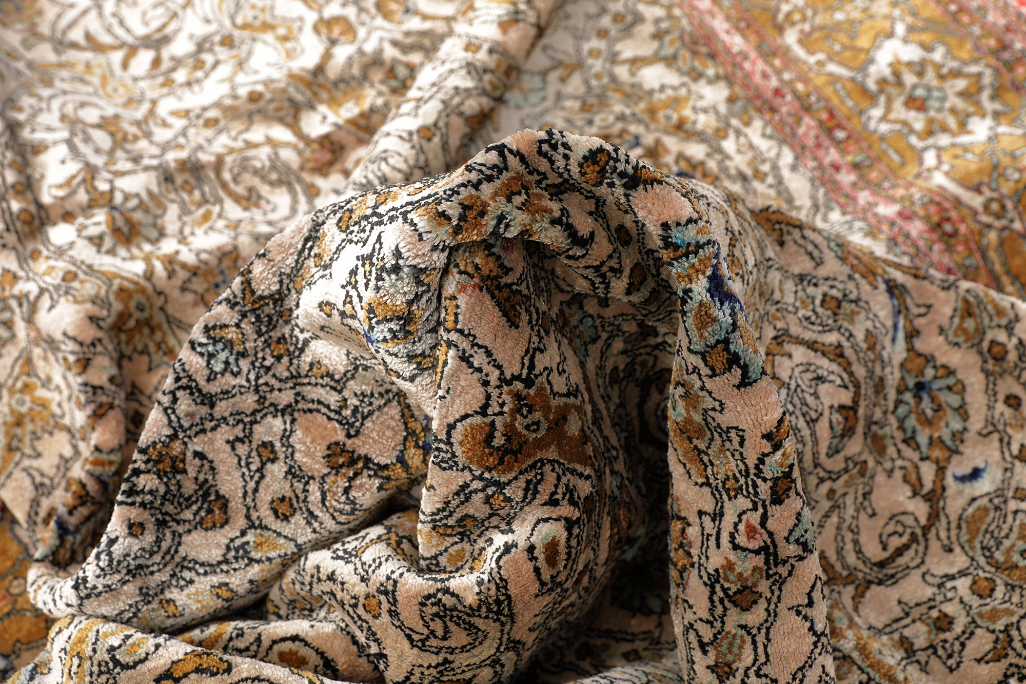 Ghom Perserteppich Seidenteppich neu | Seide