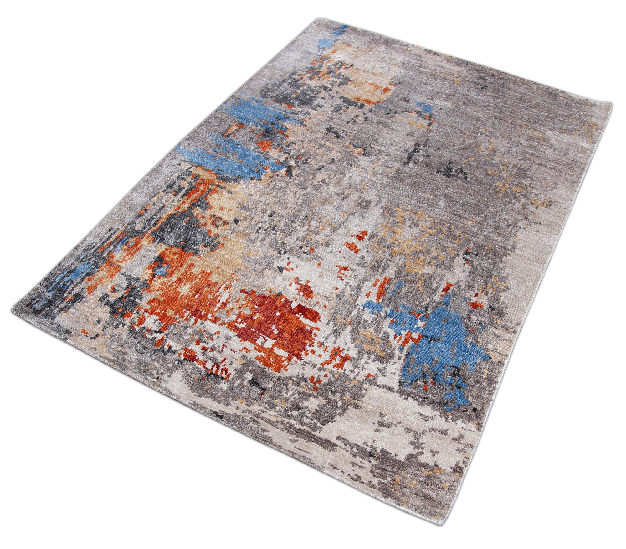 Thomas Indotibetischer Teppich Infinity Plus |  Grau