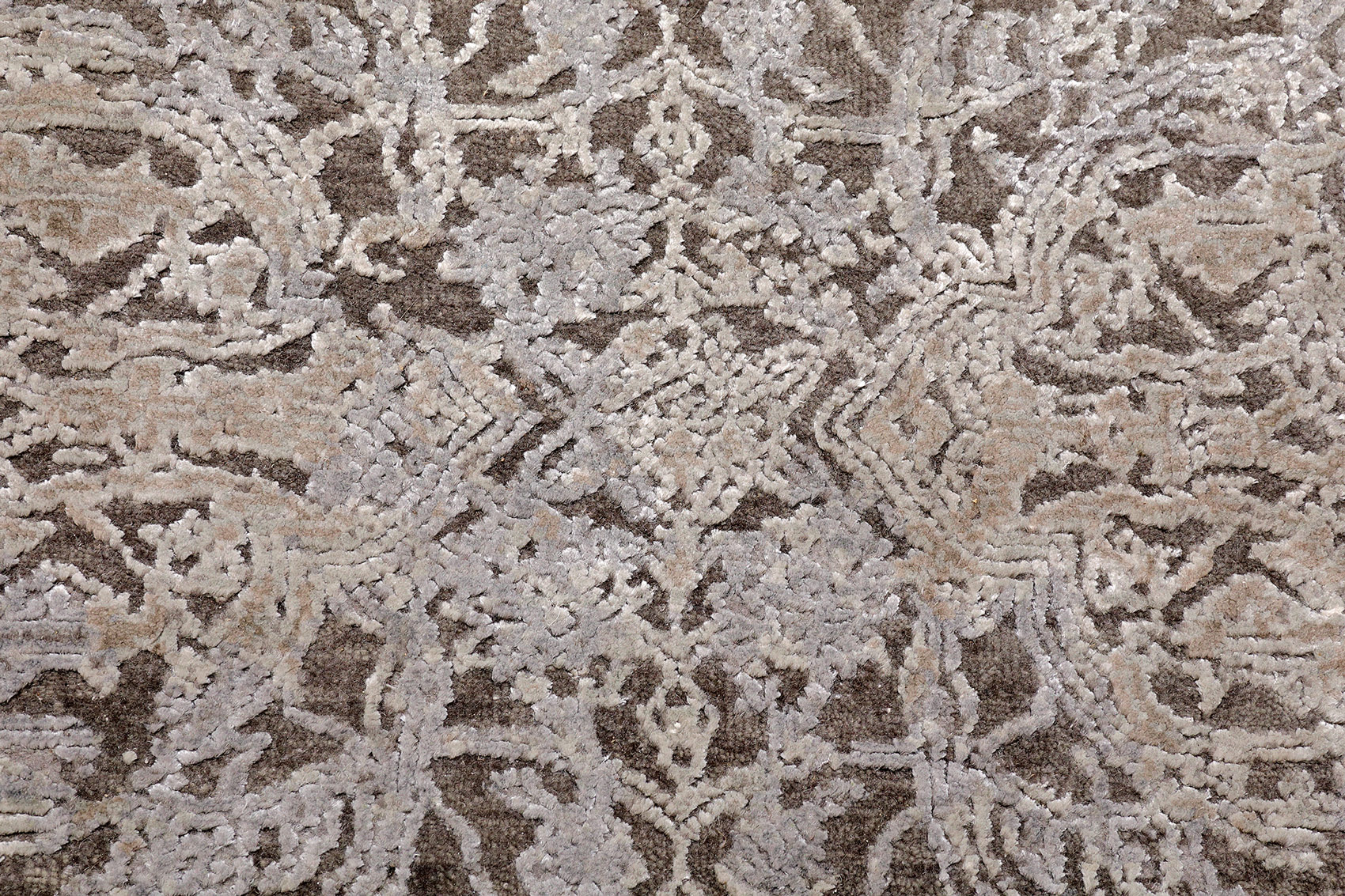 Thomas Designteppich Indien |  schwarz