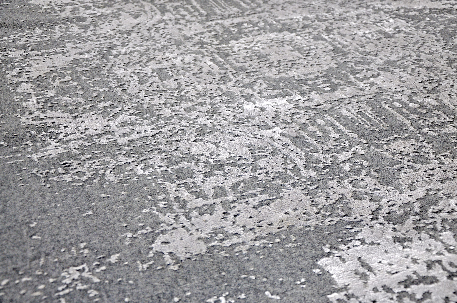 Thomas Handloomteppich Fine | Grey/Silver