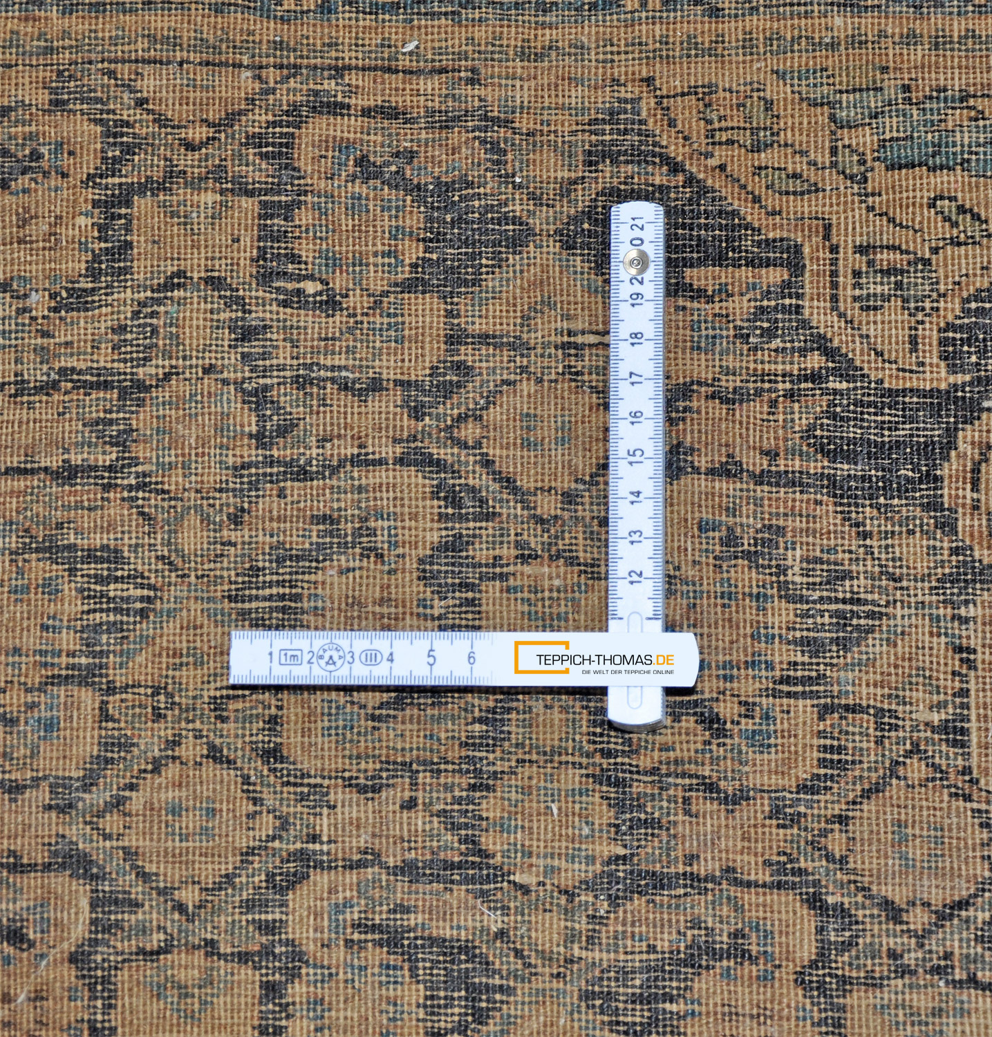 Bidjar Perserteppich alt | Herati-Muster