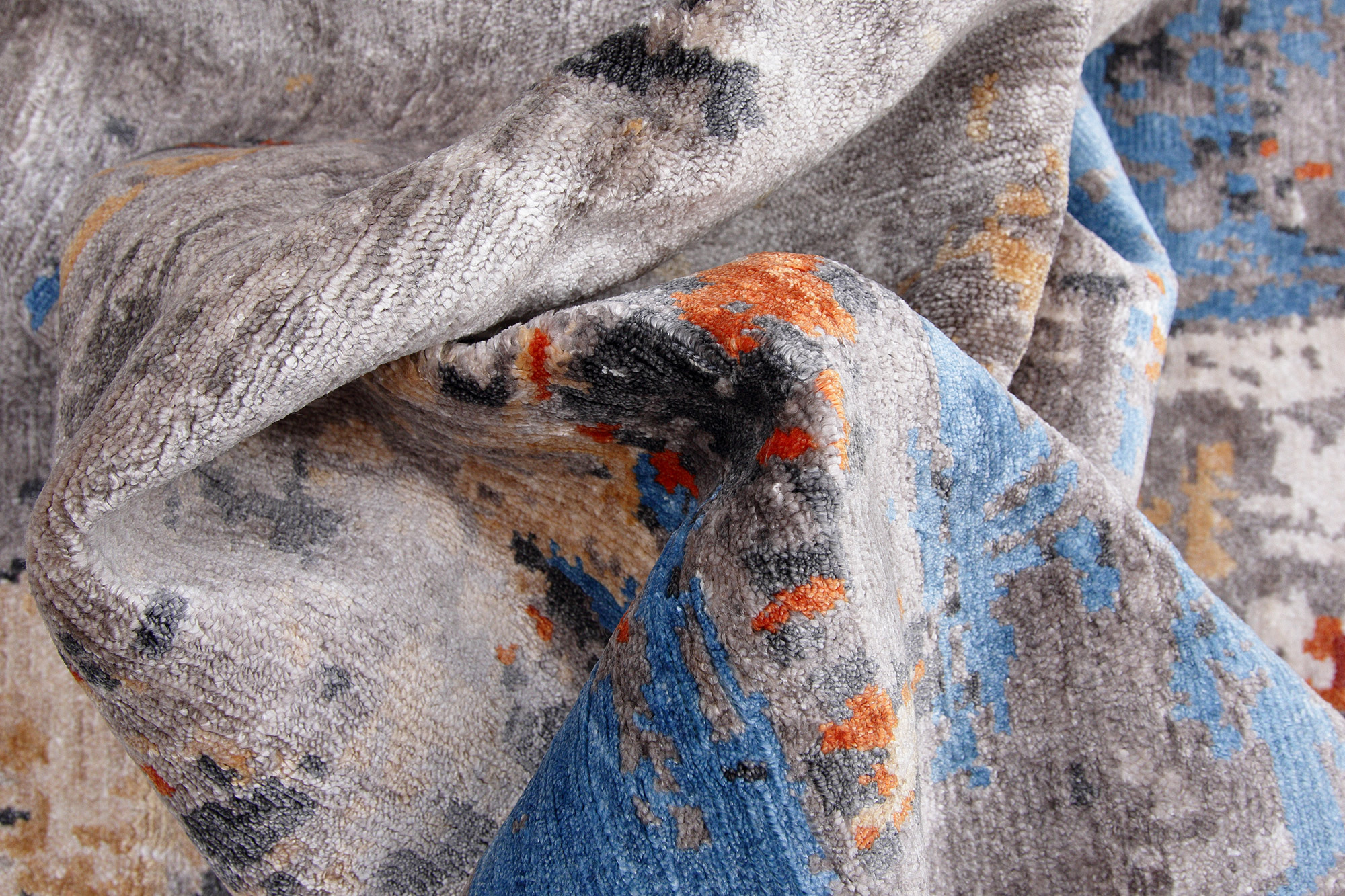 Thomas Indotibetischer Teppich Infinity Plus |  Grau