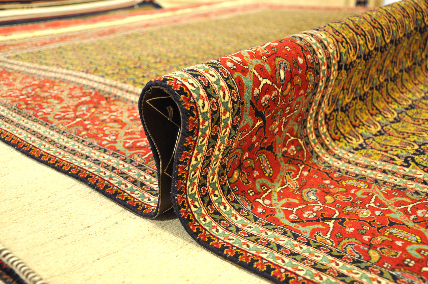 Täbriz Perserteppich alt sehr fein | Korkwolle