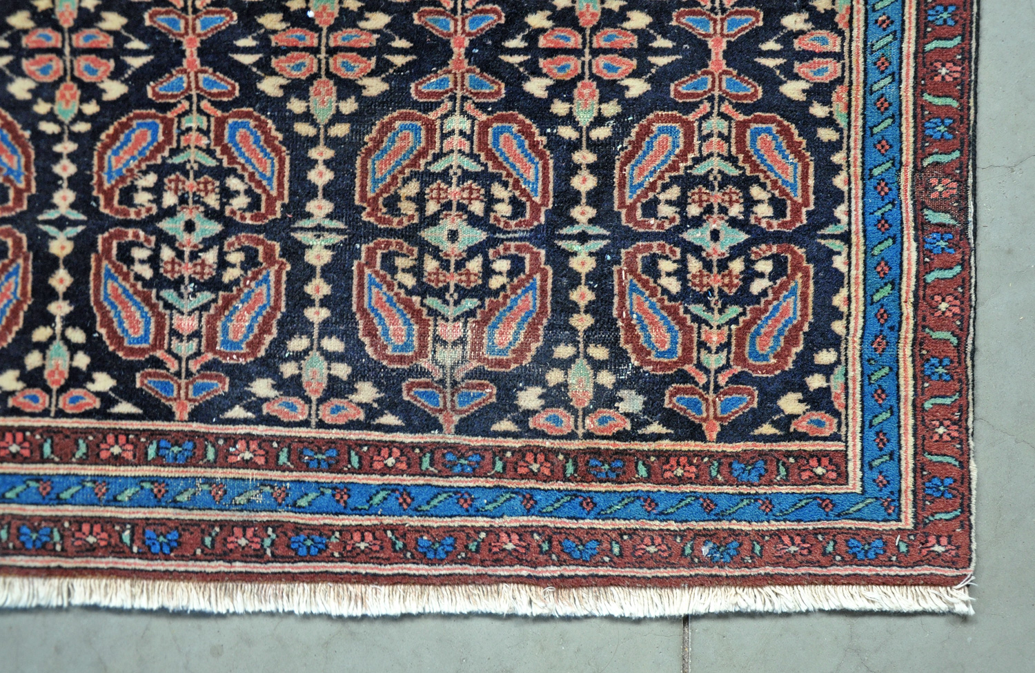 Malayer Perserteppich älter | Boteh-Motive