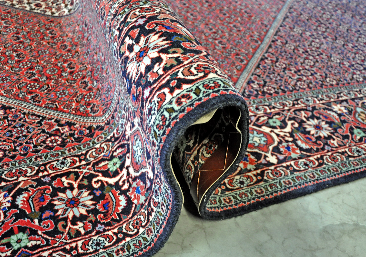 Bidjar Perserteppich | Herati-Muster