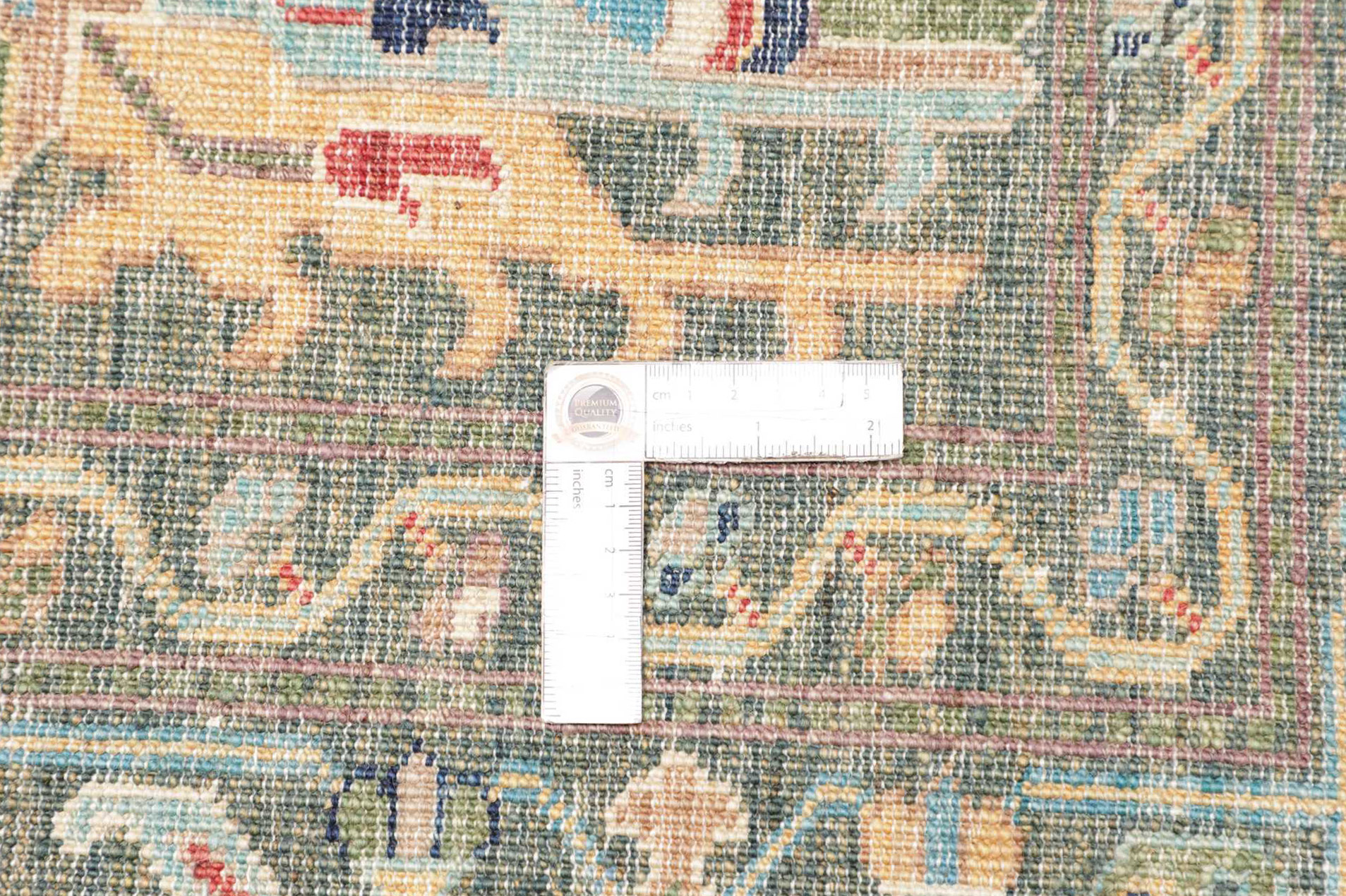 Kazak Royal Orientteppich Pakistan Schurwolle 477129 | Grau