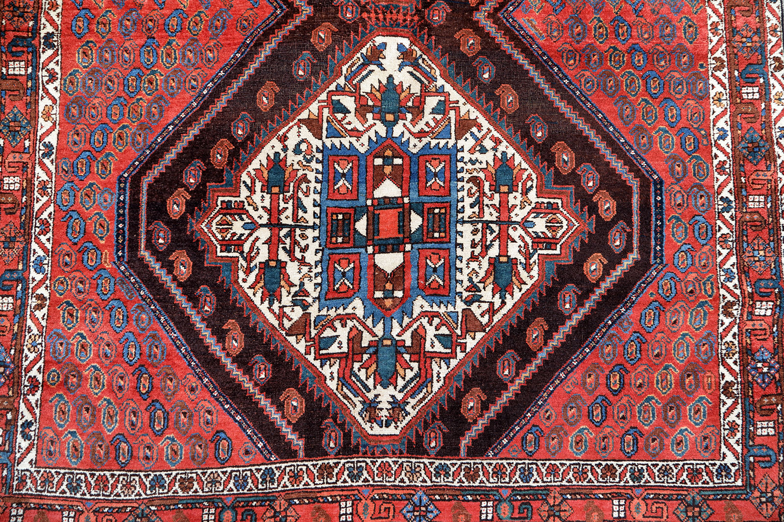 Maslaghan Perserteppich alt | Botehmuster