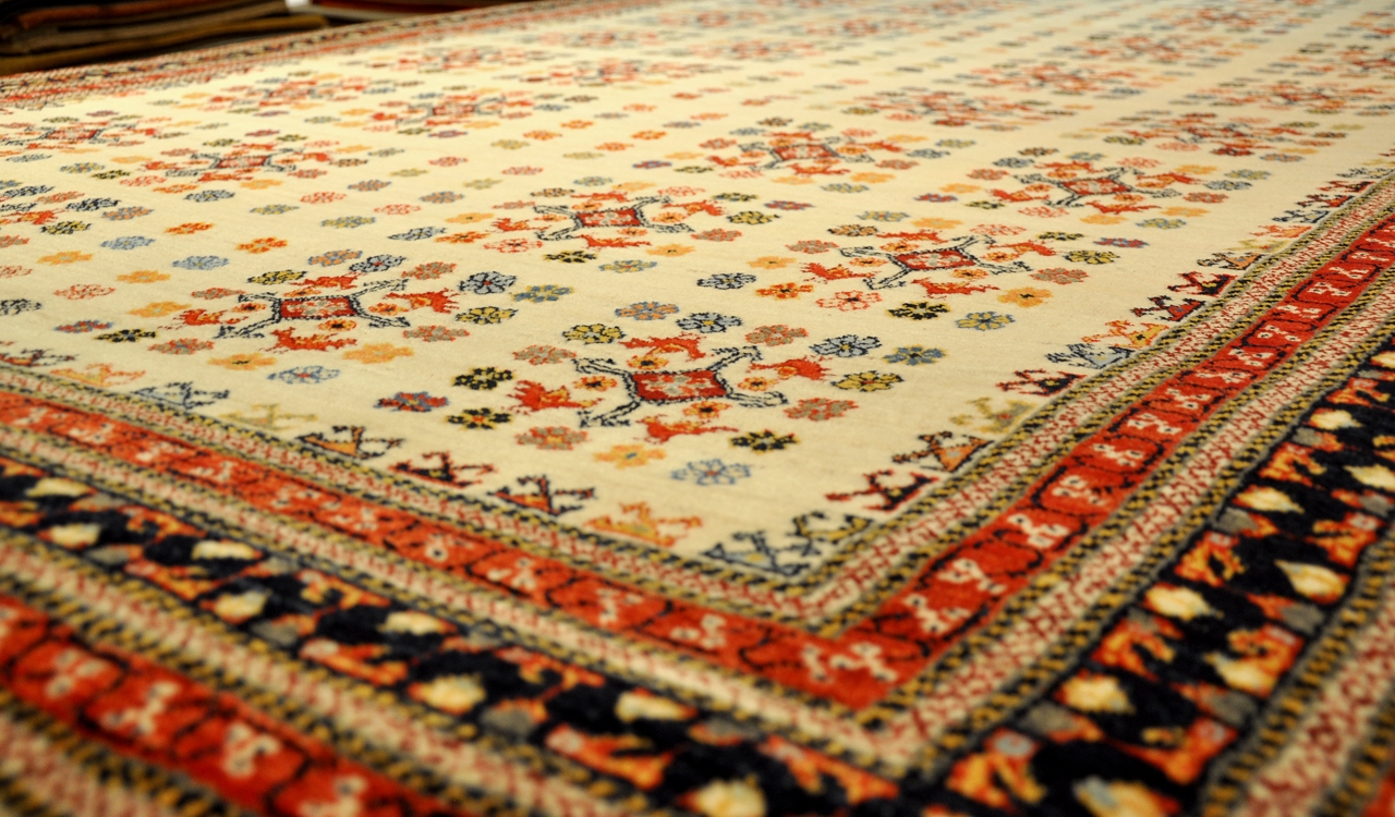 Loribaft Perserteppich neu | Hochlandwolle