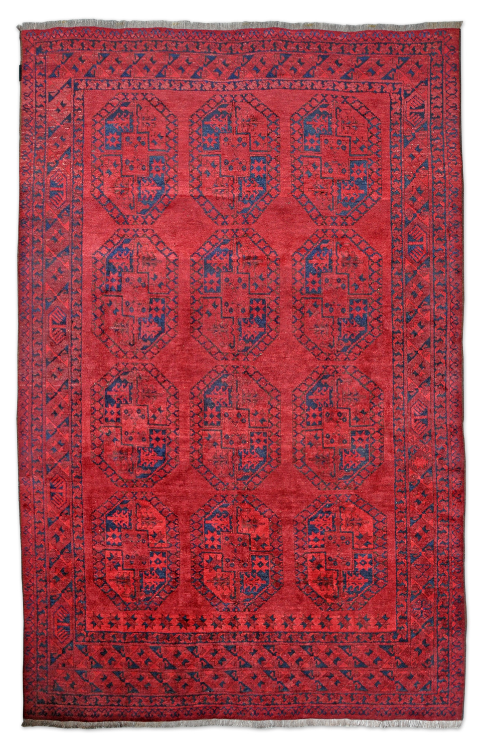 Ersari Orientteppich Turkestan alt | rostrot Ersari Orientteppich Turkestan alt | rostrot
