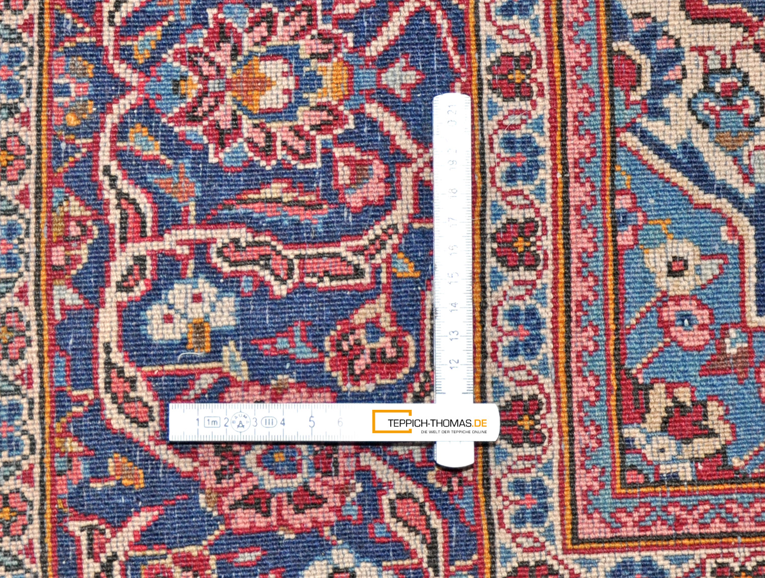 Keshan Perserteppich älter | Medaillon