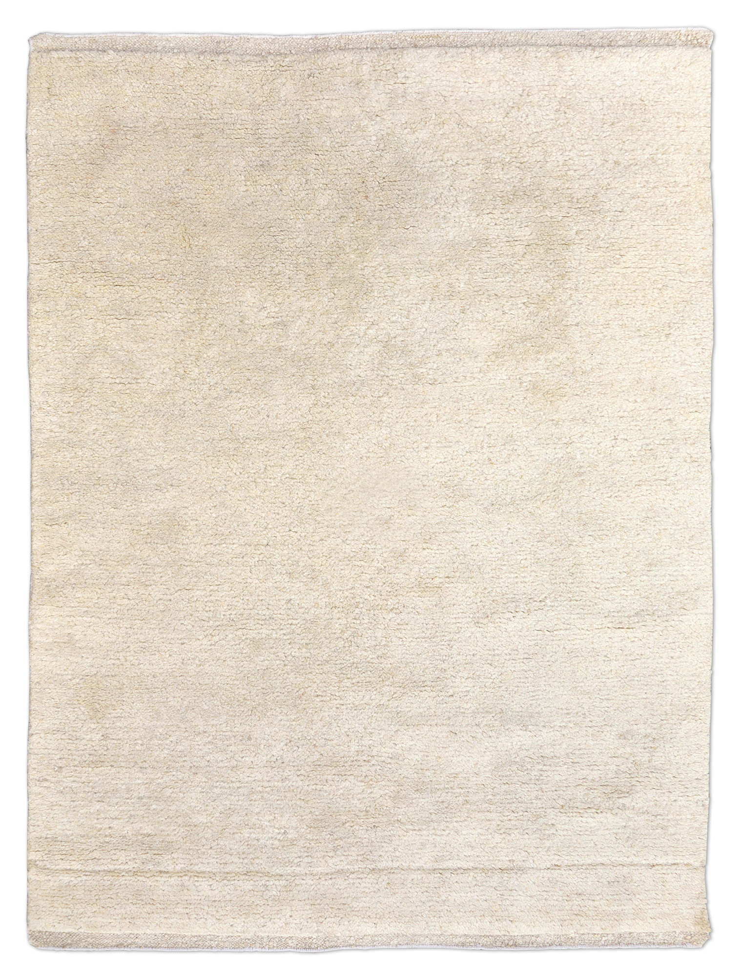 Thomas Marokko Handloomteppich Indien | Natural White