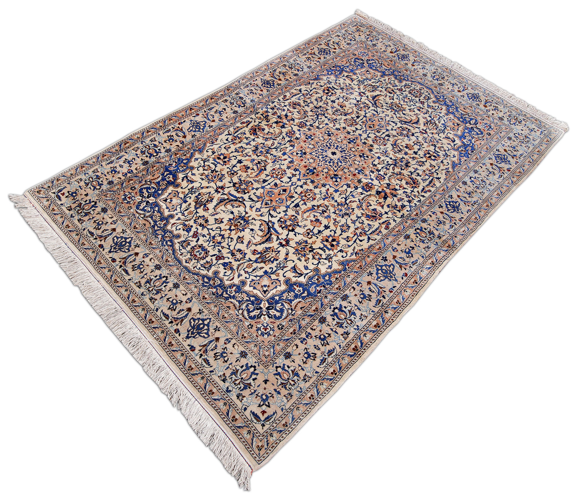 Nain Perserteppich 6 La neu | Medaillon