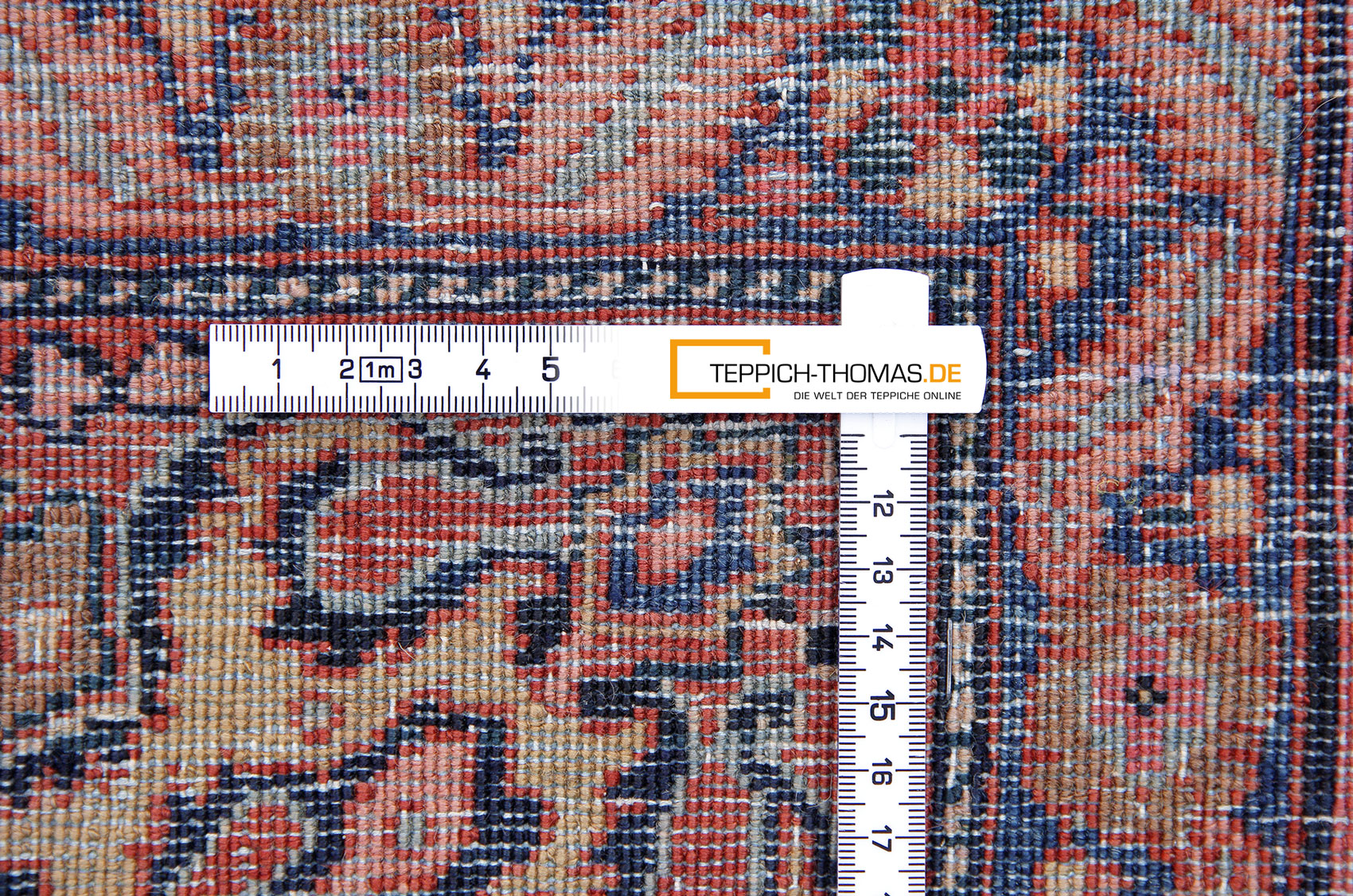 Amerikanischer Sarough Perserteppich alt | gelb