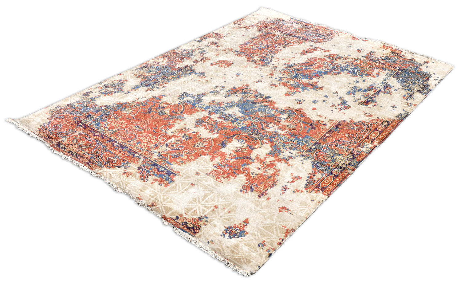 Ramesh Vintageteppich Indien | Schurwolle