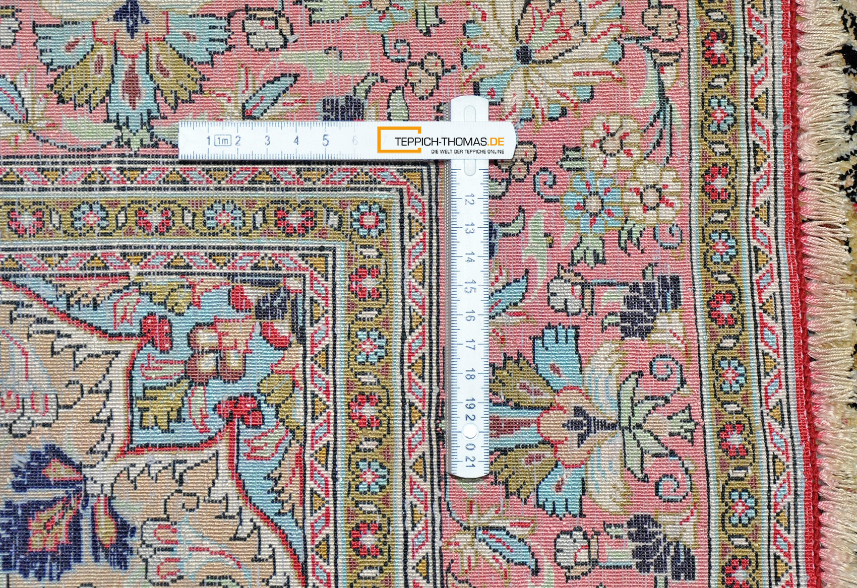 Ghom Perserteppich neu | Seide