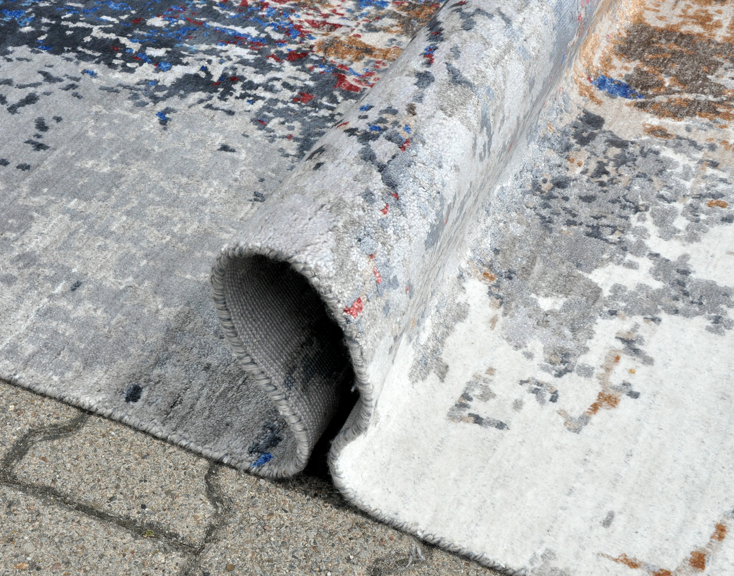 Ramesh Vintageteppich Indien | Schurwolle