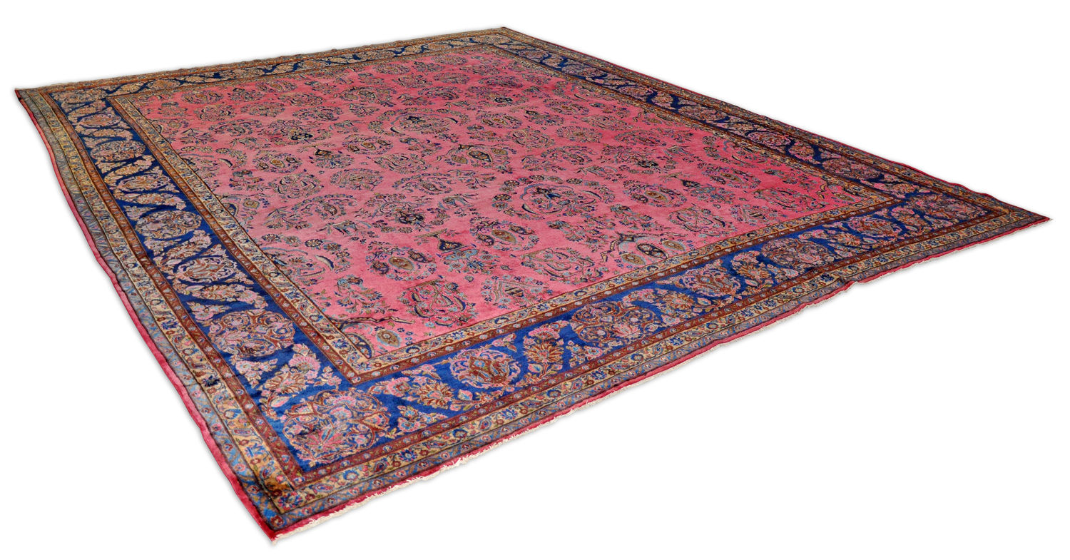 Dhabir Keshan Perserteppich antik | Manchesterwolle