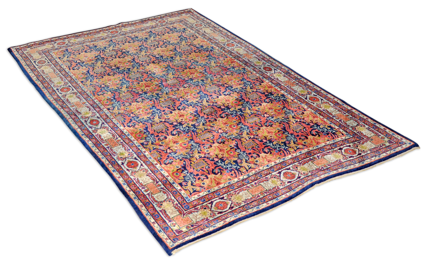 Bidjar Perserteppich alt | floral