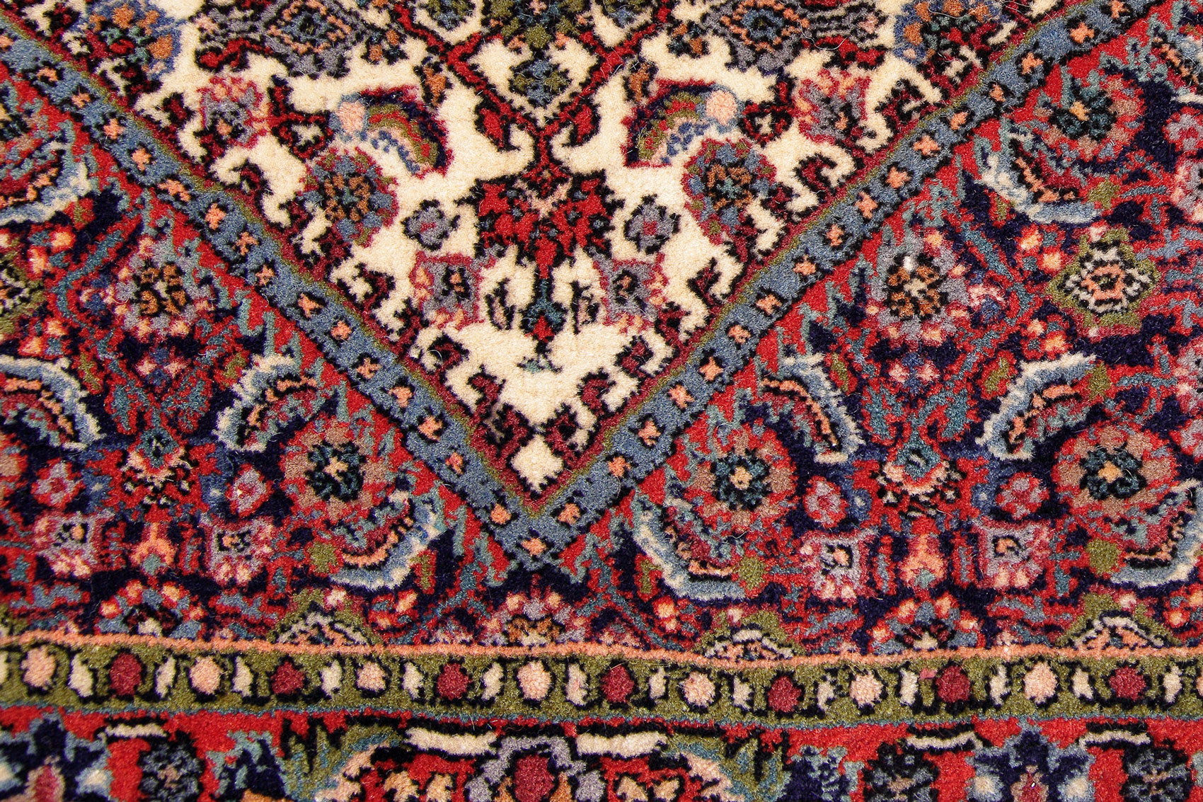 Bidjar Perserteppich neu | Herati-Muster