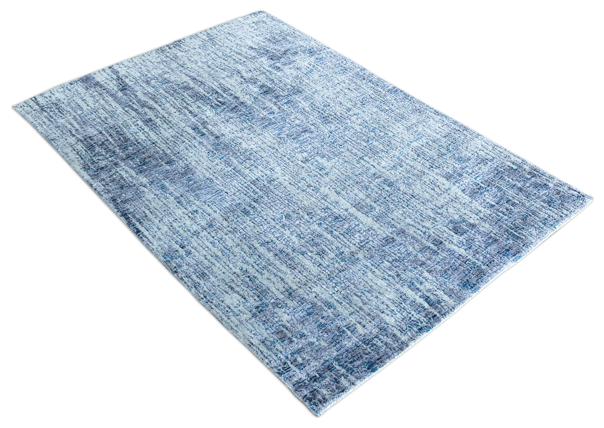 Thomas Teppich Handloom Jaquard Fine | Silver/Blue