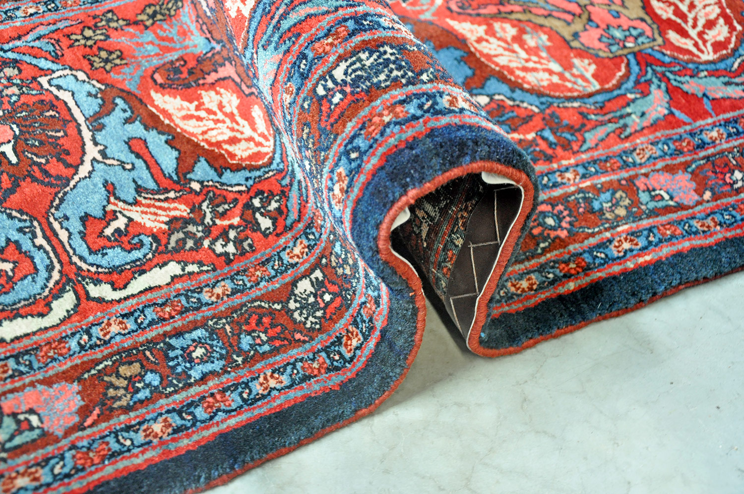 Bidjar Perserteppich alt Übermaß