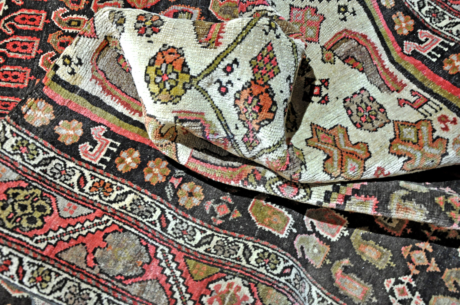 Malayer Perserteppich antik | Boteh-Muster