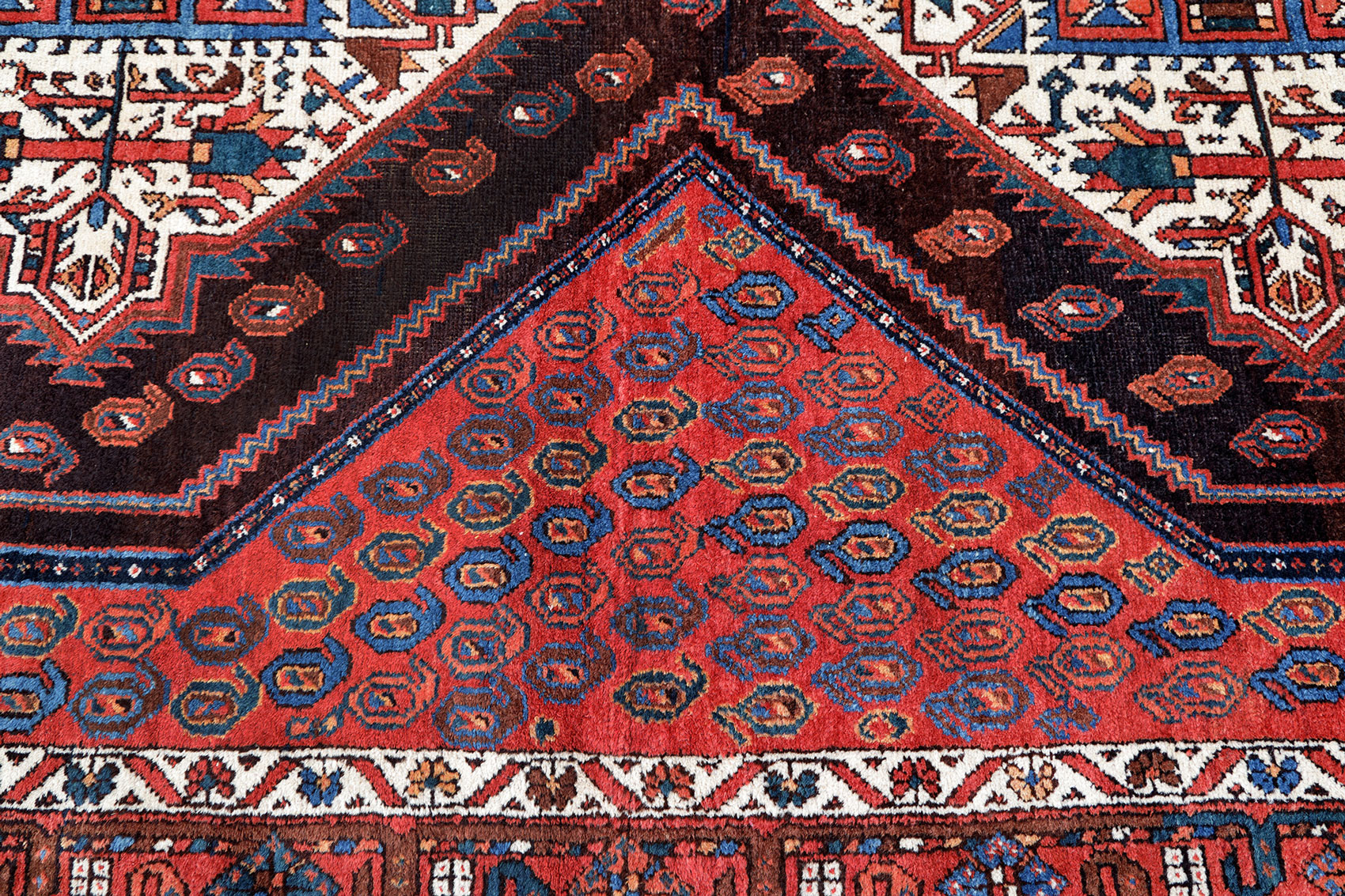 Maslaghan Perserteppich alt | Botehmuster