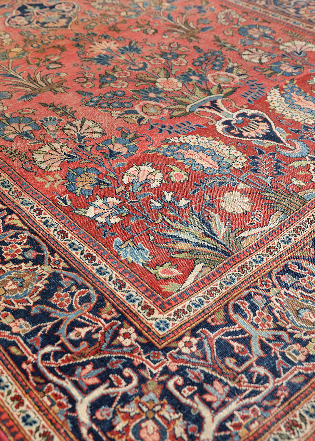 Keshan Perserteppiche älter Wolle | 2er Paar