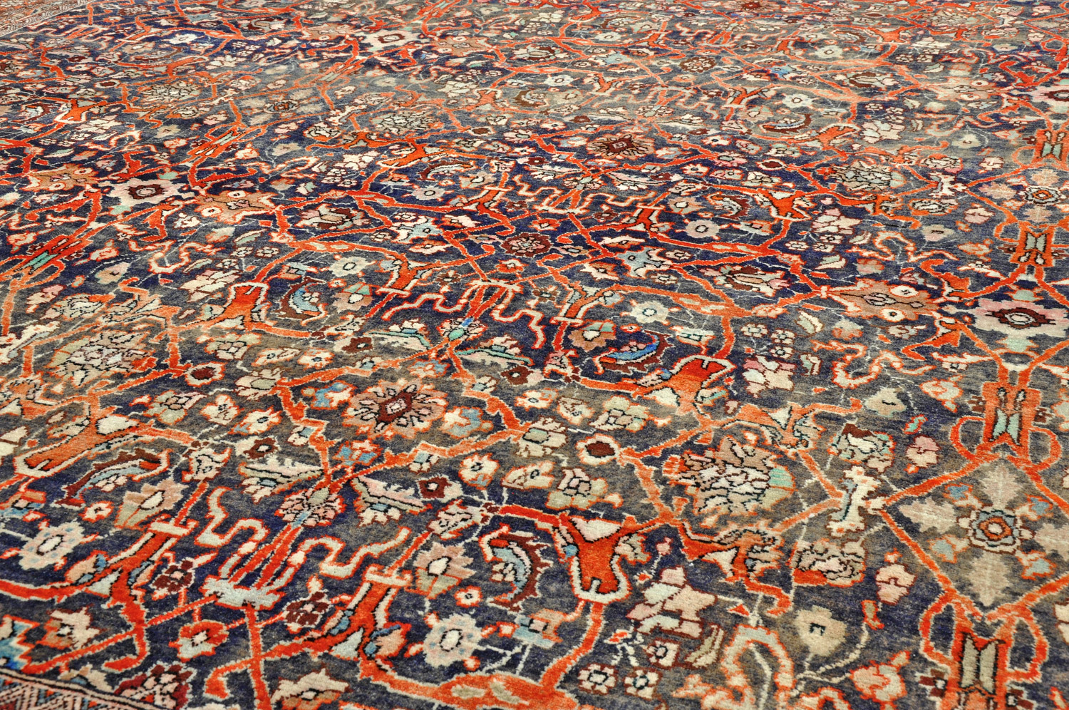 Bidjar Perserteppich Antik | Herati-Muster