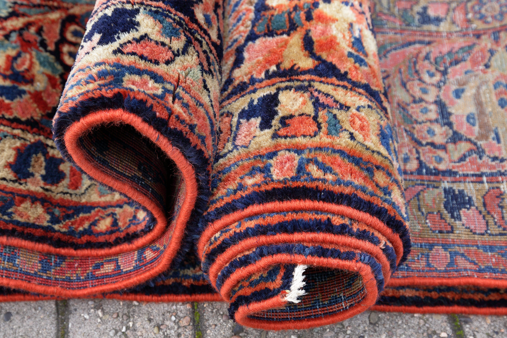 Amerikanischer Sarough Perserteppich antik | Floral