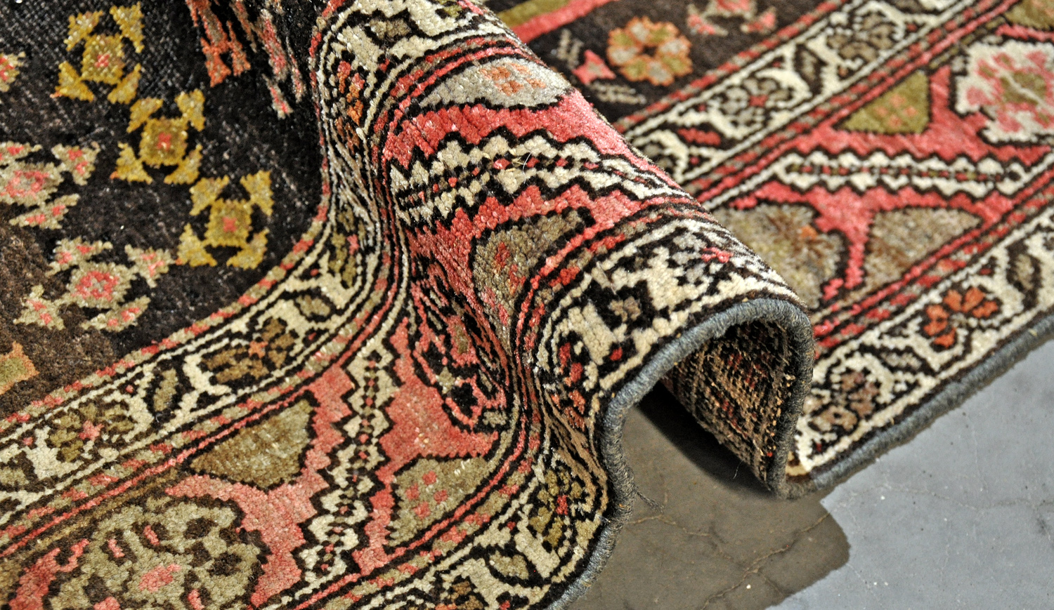 Malayer Perserteppich antik | Boteh-Muster