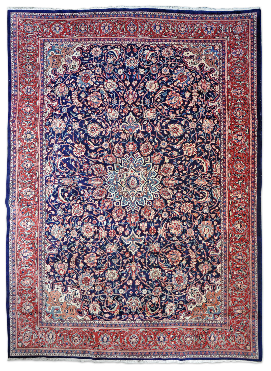 Sarough Perserteppich älter | Medaillon Sarough Perserteppich älter | Medaillon