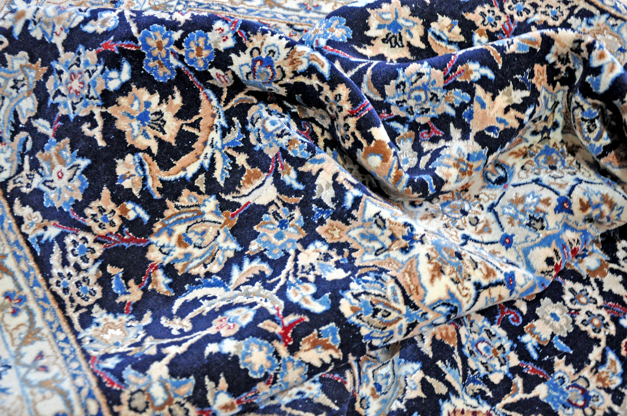 Nain Perserteppich 9 La neu | Medaillon