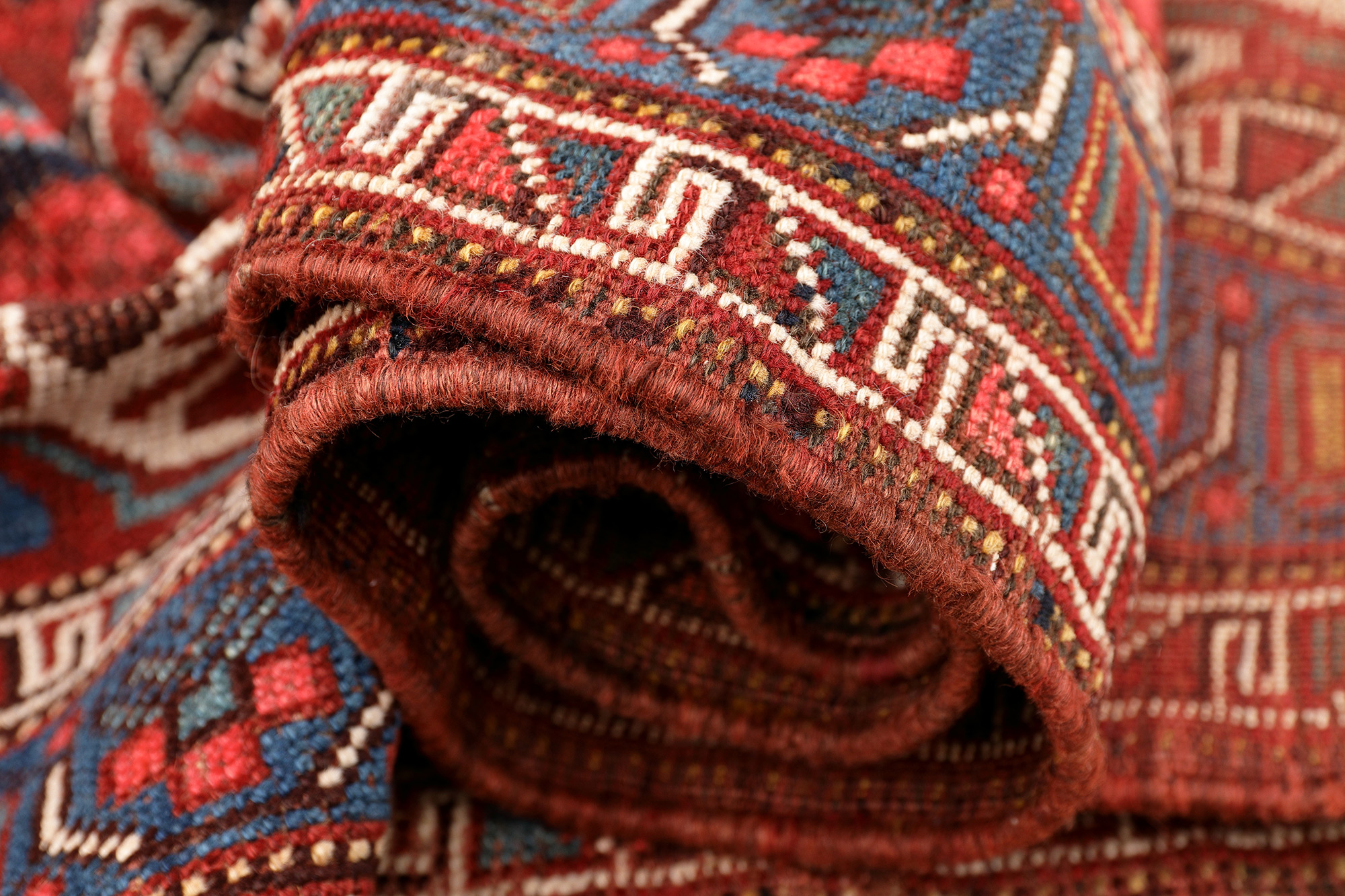 Ghaschghai Perserteppich antik | Medaillon