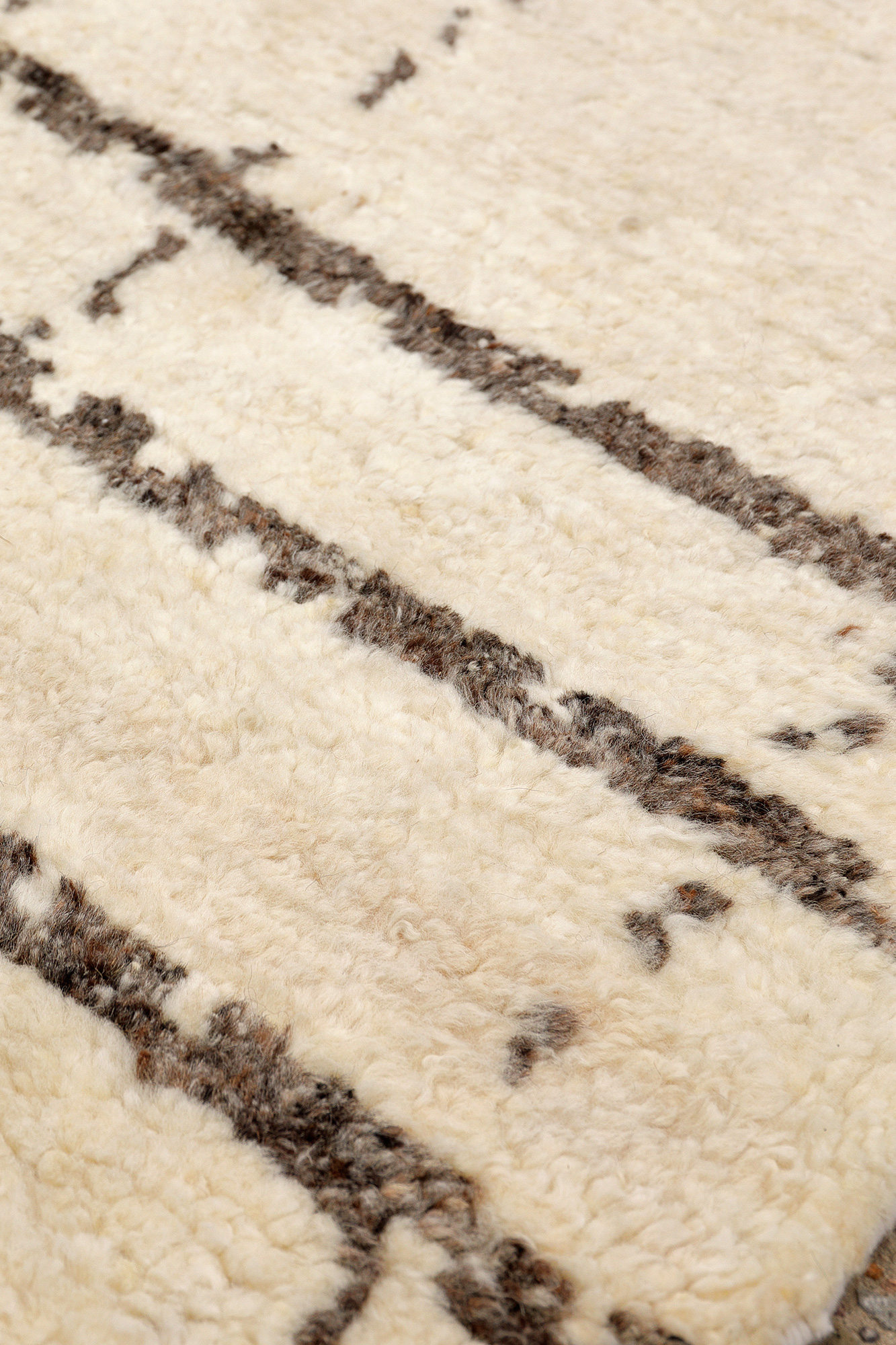 Thomas Marokko Handloomteppich Indien | Natural Ivory