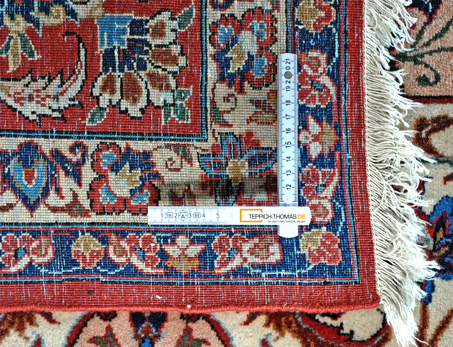 Isfahan Perserteppich | Allovermotiv