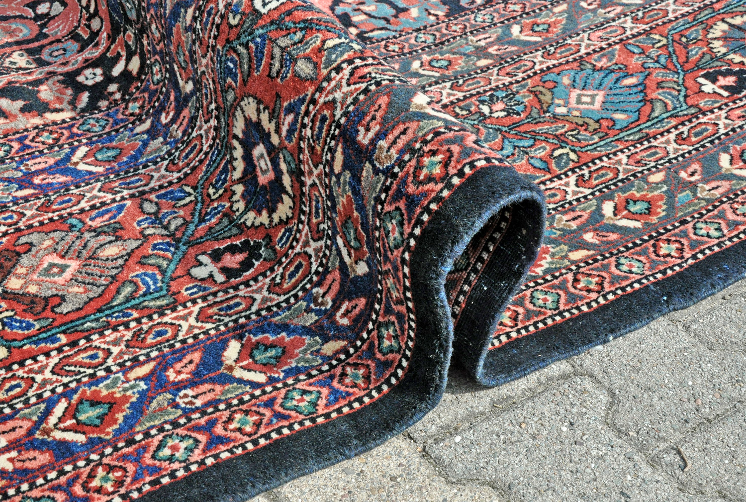 Sarough Mostofi Perserteppich alt | Westpersien um 1930