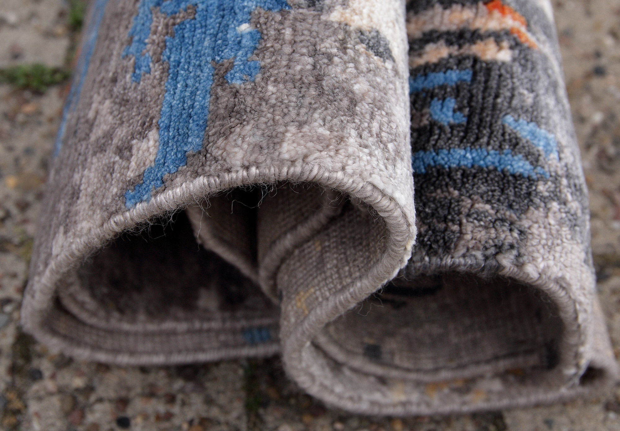 Thomas Indotibetischer Teppich Infinity Plus |  Grau