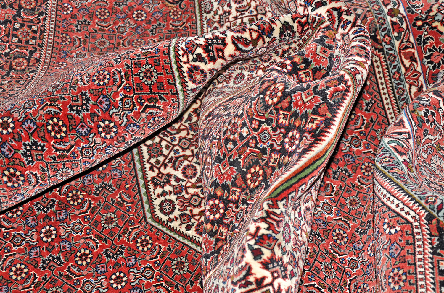 Bidjar Tekab Perserteppich neu | Herati-Muster