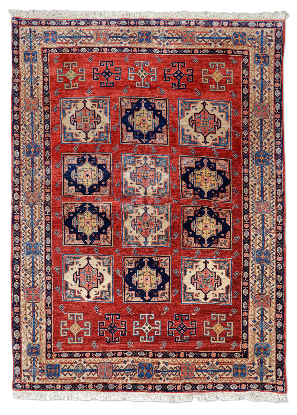 Janihali Pererteppich Felder neu | Schurwolle