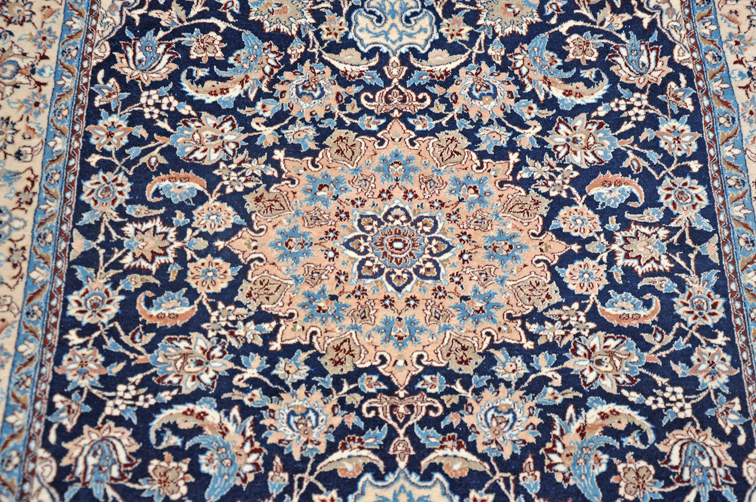 Isfahan Perserteppich neu | Korkwolle