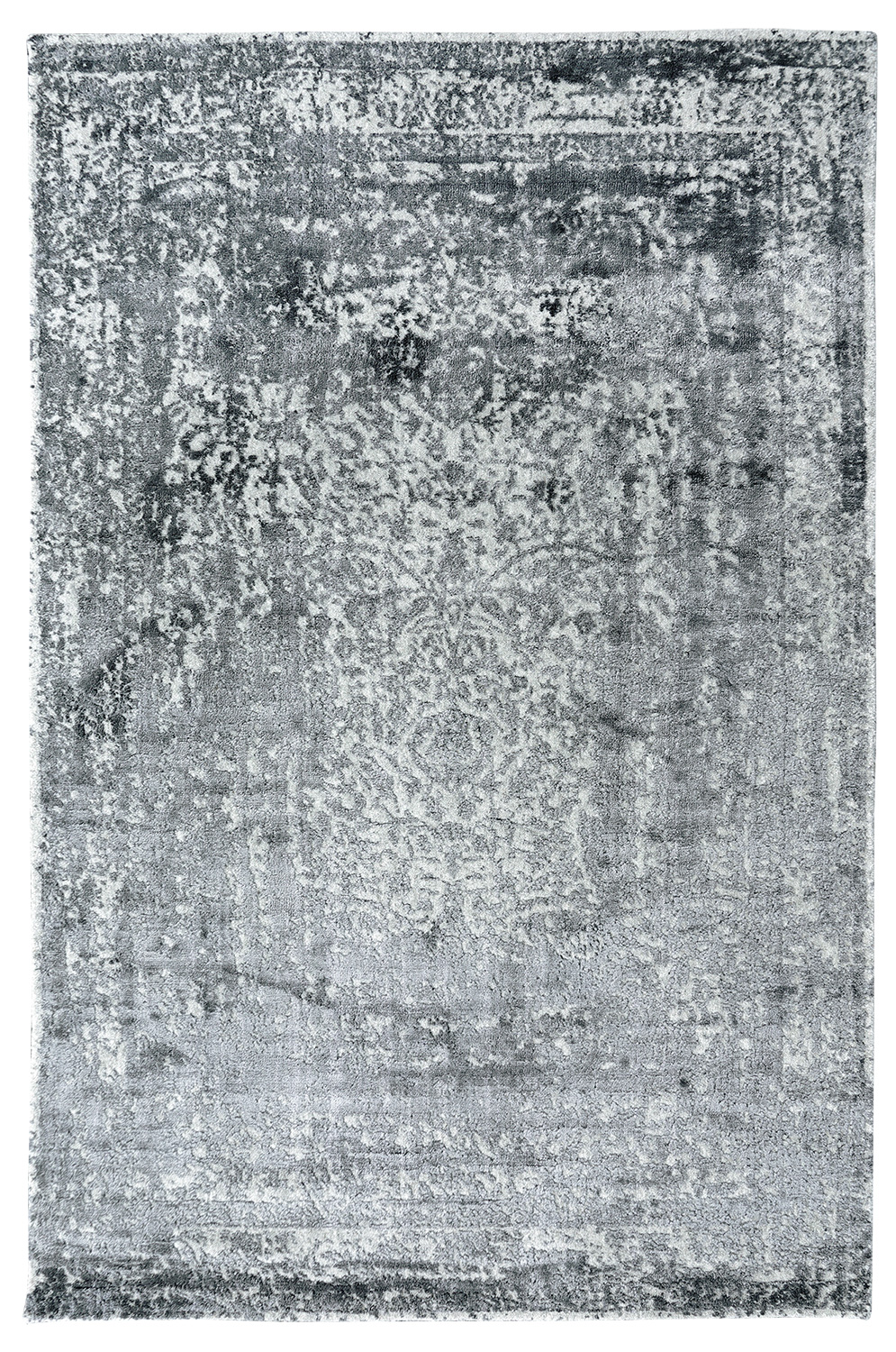 Thomas Teppich Handloom Jaquard Fine | Silver/Charcoal