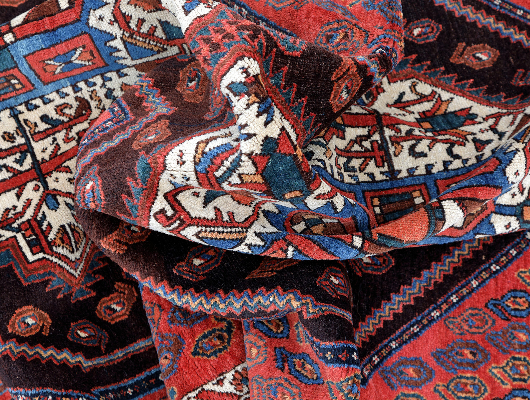 Maslaghan Perserteppich alt | Botehmuster