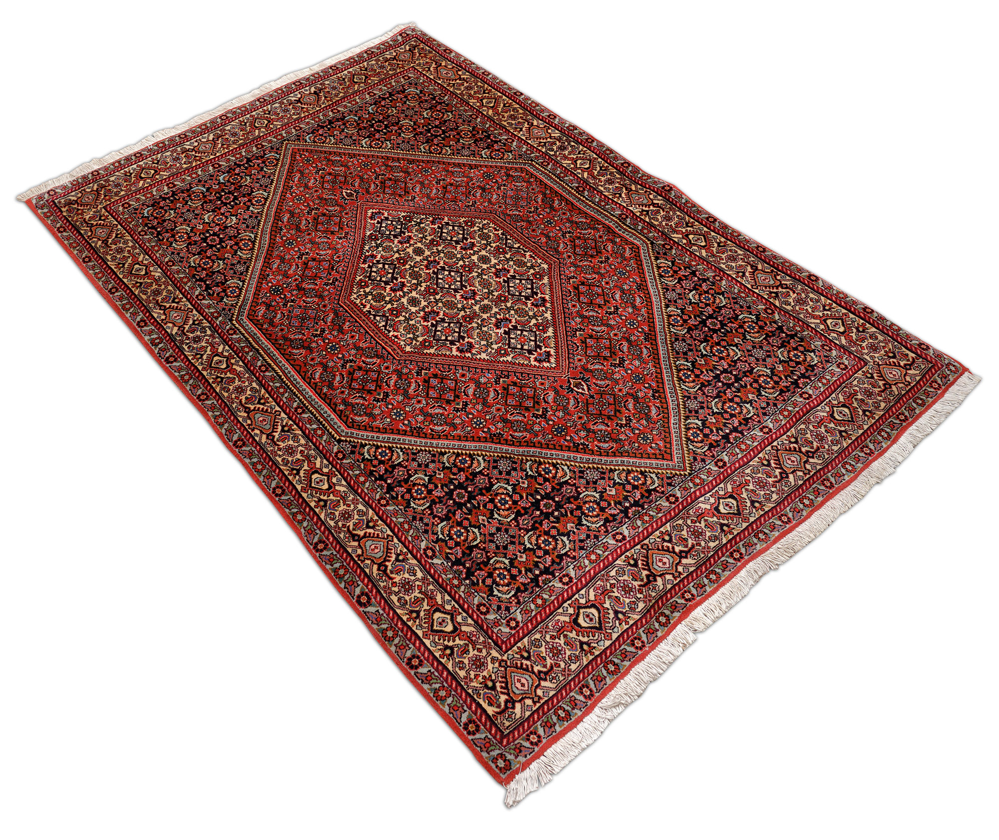 Bidjar Perserteppich neu | Herati-Muster