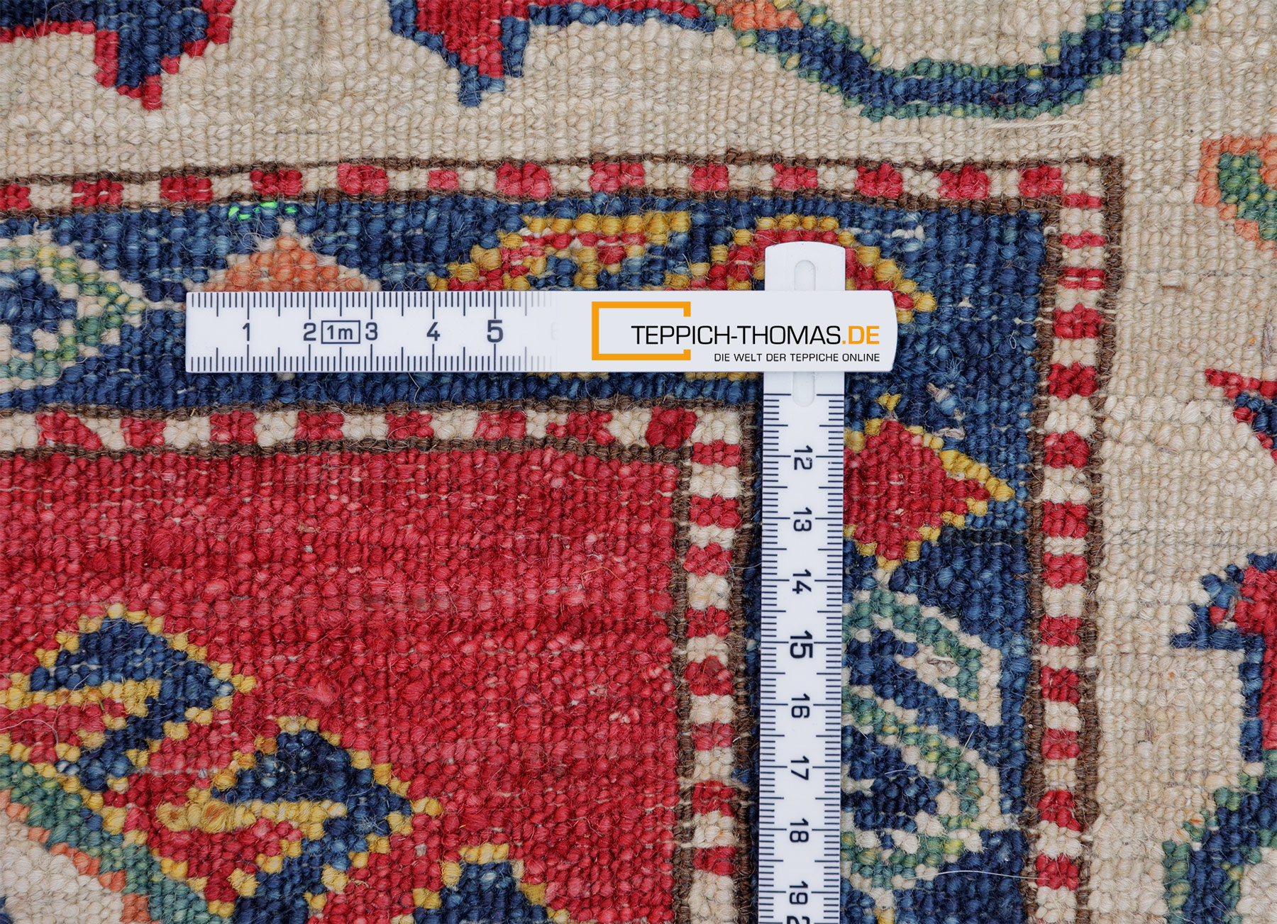 Kazak Orientteppich Afghanistan neu | Geometrisch