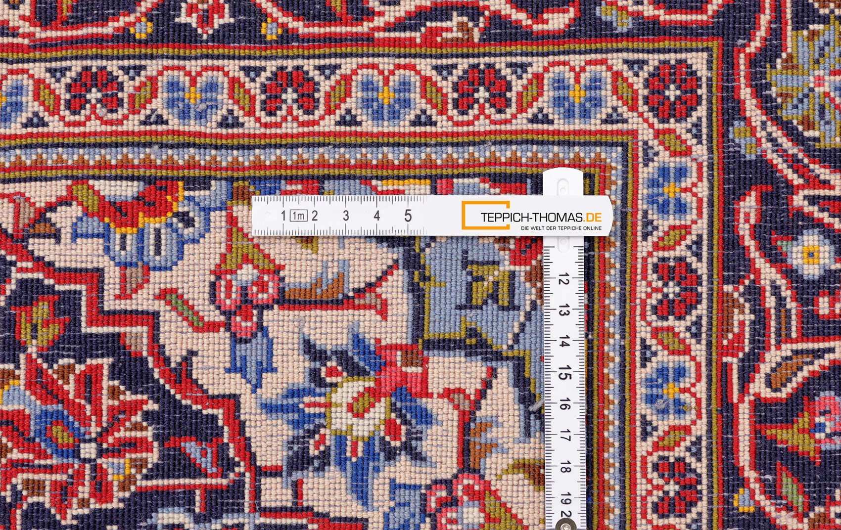 Kork Keshan Perserteppich neu | Medaillon