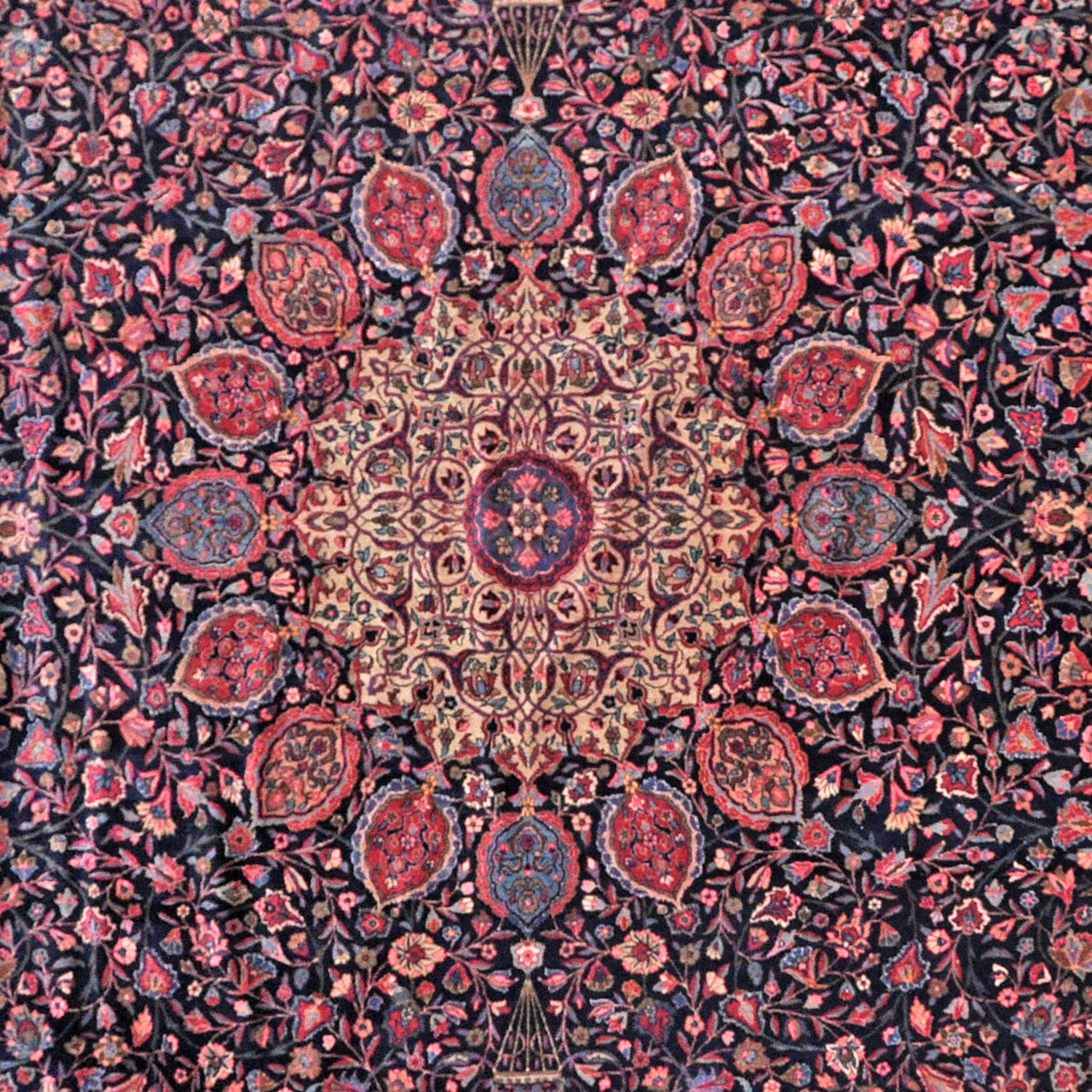 Täbriz Ardebil Perserteppich Replikat | Übermaß