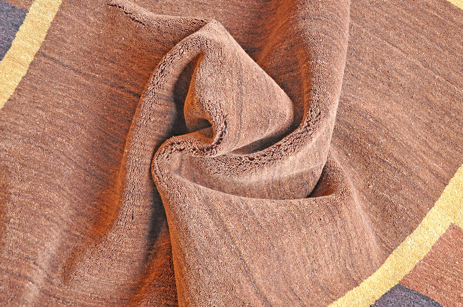 Gabbeh Teppich Indien Roma terra | Schurwolle