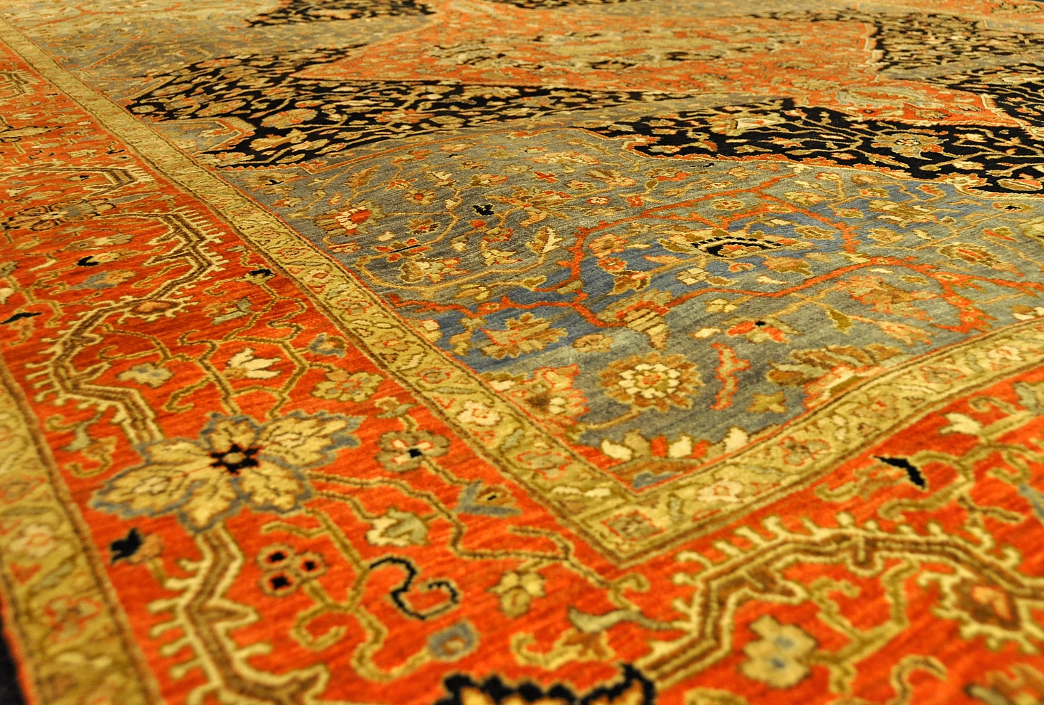 Täbriz Orientteppich Indien | Hochlandwolle